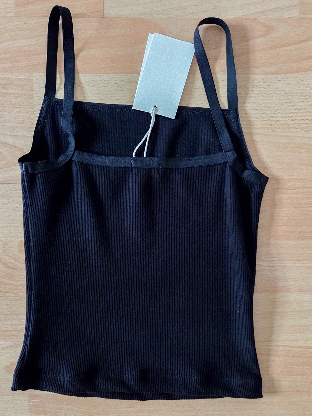 Donni Satin Trim Ribbed Camisole NWT - Picture 6 of 7